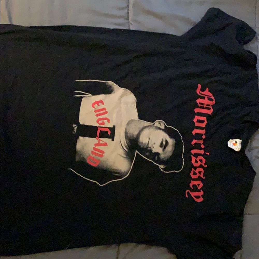 Black Morrissey  T-shirt